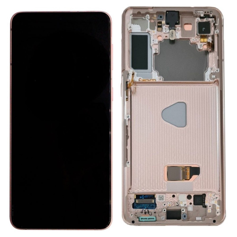 Samsung Service Pack Original LCD Display + Frame For Galaxy G996 S21 Plus 5G | Viola