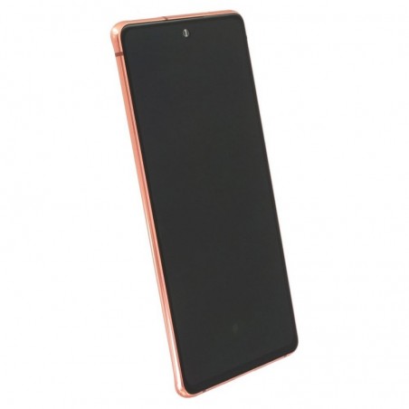 Samsung Service Pack Lcd + Frame Per Galaxy S20 FE G780F | Cloud Orange Arancione