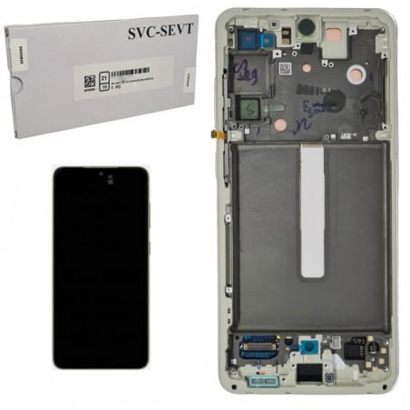Compra Samsung SERVICE PACK Display LCD ORIGINALE + Frame Per Galaxy S21 FE 5G G990B | Verde online