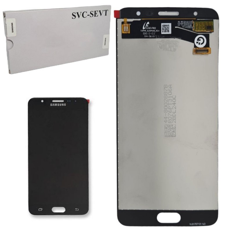 Samsung SERVICE PACK Display LCD ORIGINALE Per Galaxy J7 Prime 2016 SM-G610 | Nero