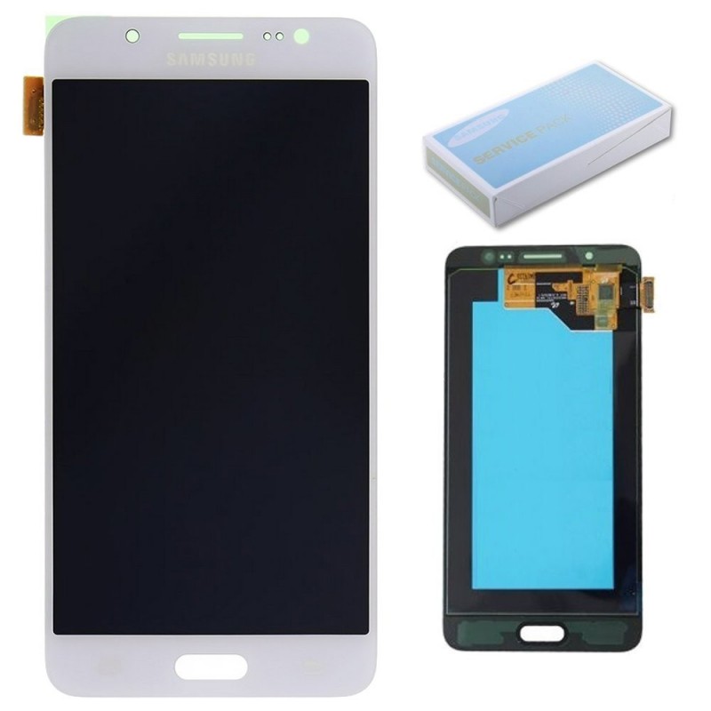 Samsung Service Pack LCD For Galaxy J510 J5 2016 White