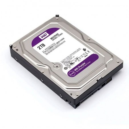 Western Digital WD Purple Surveillance Hard Disk 3.5" 2TB SATA 3 256MB | WD22PURZ
