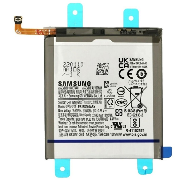 Samsung Original Battery Service Pack EB-BS901ABY Galaxy S22 5G SM-S901