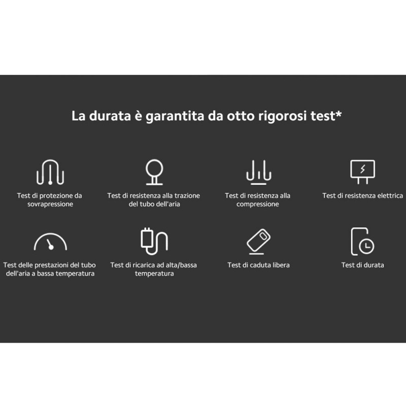 Xiaomi Compressore d'aria elettrico portatile Gonfiaggio Rapido degli Pneumatici