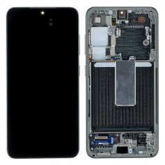 Samsung Service Pack Original LCD Display + Frame For Galaxy S23 S911 | Green