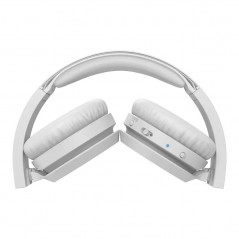 Immagine prodotto Philips Cuffie Bluetooth Con tasto Bass Boost Cuffia Wireless Over Ear TAH4205 | Bianco