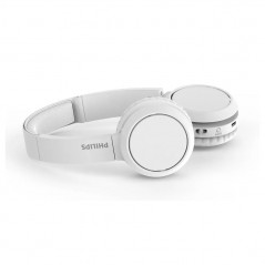 Foto di Philips Cuffie Bluetooth Con tasto Bass Boost Cuffia Wireless Over Ear TAH4205 | Bianco - Philips