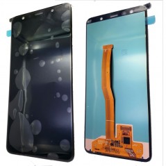 Samsung SERVICE PACK Display LCD ORIGINALE Per Galaxy A750 A7 2018 | Nero