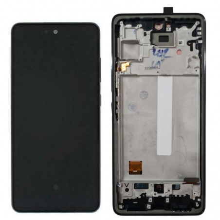 PRC Display LCD OLED (FULL SIZE) + Frame Per Samsung Galaxy A536 A53 5G | Nero for sale