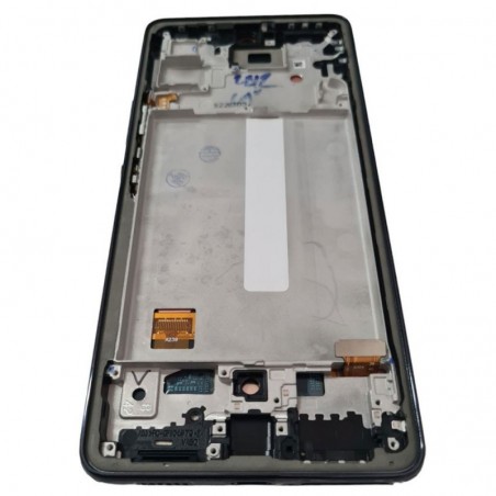 OLED LCD Display (FULL SIZE) + Frame For Samsung Galaxy A536 A53 5G | Black