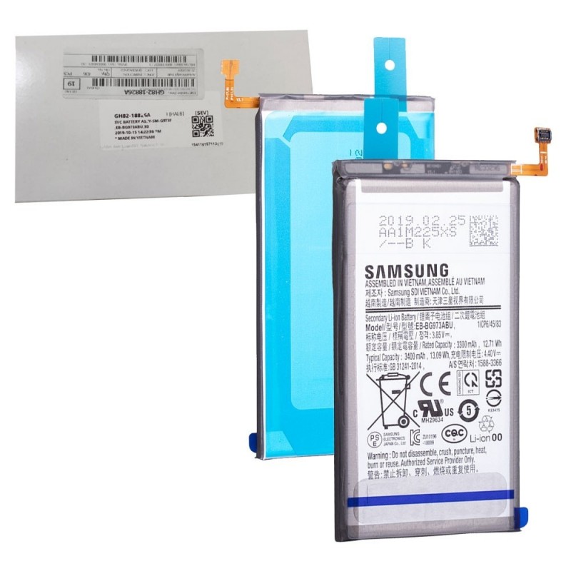 Samsung Service Pack Battery EB-BG973ABU Genuine for Galaxy S10 G973 Samsung Service Pack Battery EB-BG973ABU Genuine for Galaxy S10 G973