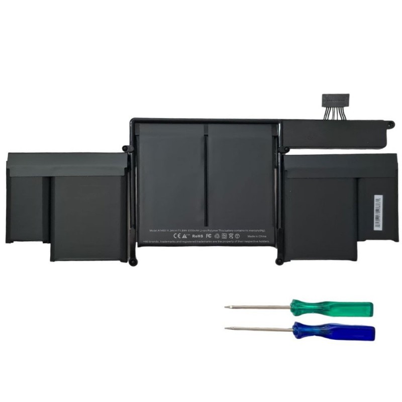 Compatible Battery for Apple MacBook Pro Retina 13 A1502 (2013 - 2015) A1493 - 6330mAh