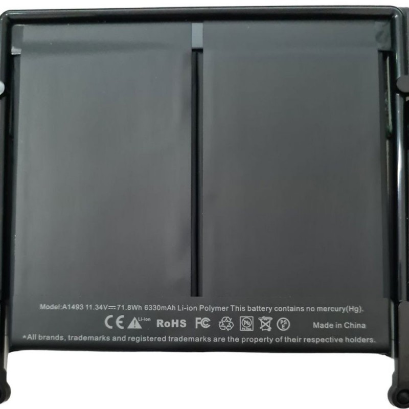 Batteria Compatibile per Apple MacBook Pro Retina 13 A1502 (2013 - 2015 ) A1493 - 6330mAh