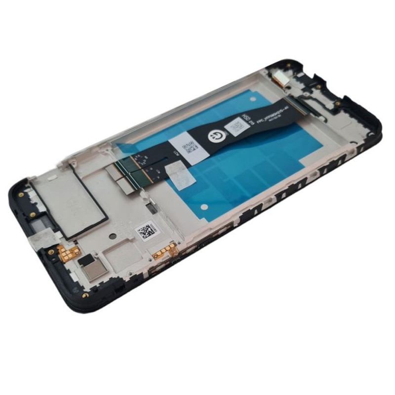 Samsung SERVICE PACK Display LCD ORIGINALE + Frame Per Galaxy A035G A03 2022 | FLAT NERA EU