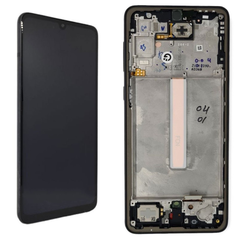 Samsung Service Pack Original LCD Display + Frame For Galaxy A336 A33 5G | Black