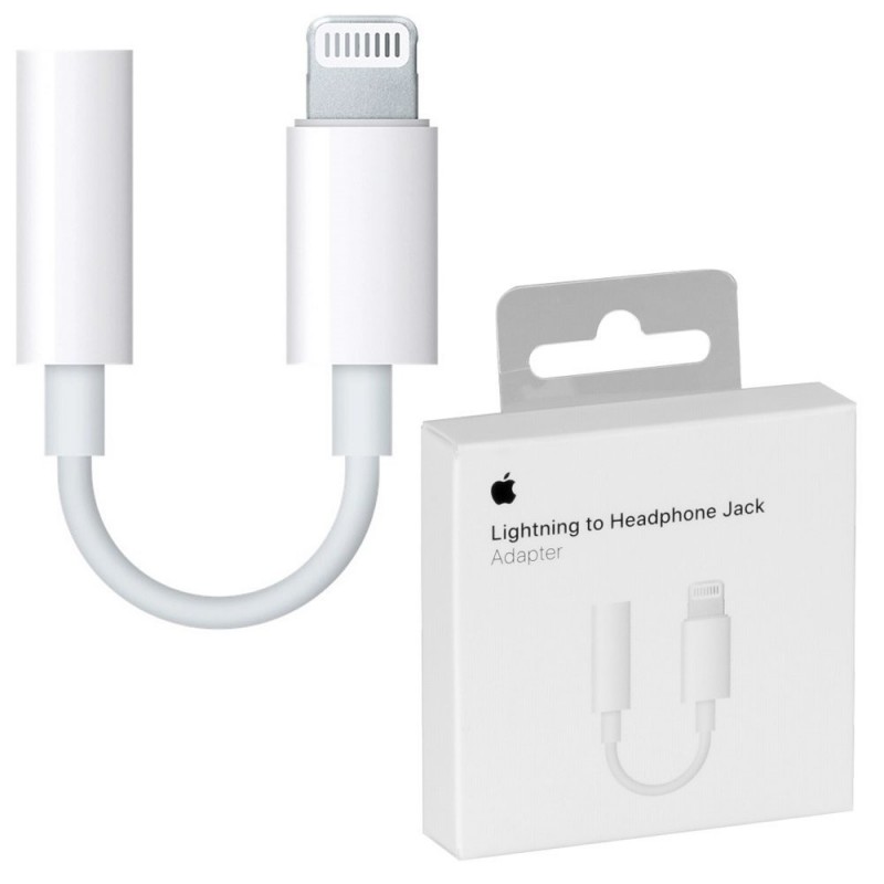 Apple Lightning to 3.5mm Headphone Jack Adapter MMX62ZM/A