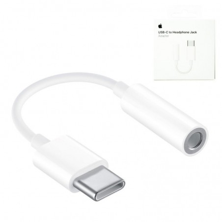 Discover Apple Adattatore USB-C a 3,5mm Headphone Jack MU7E2ZM/A details