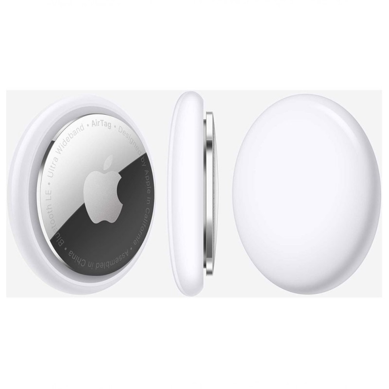 Apple AirTag GPS Tracker for Apple Phone Finding Devices (4 Pack) | White