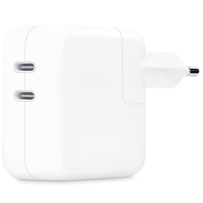 Apple Alimentatore 35W MNWP3ZMA Doppio USB-C per iPhone / iPad / Watch