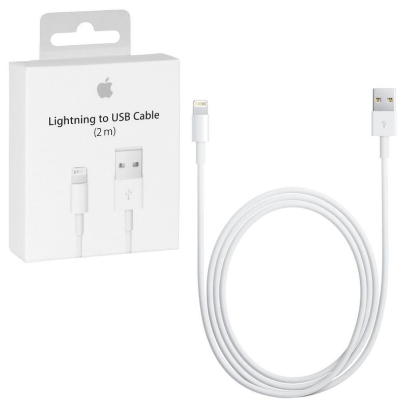 Apple Lightning Cable 2m MD819ZM/A in Blister