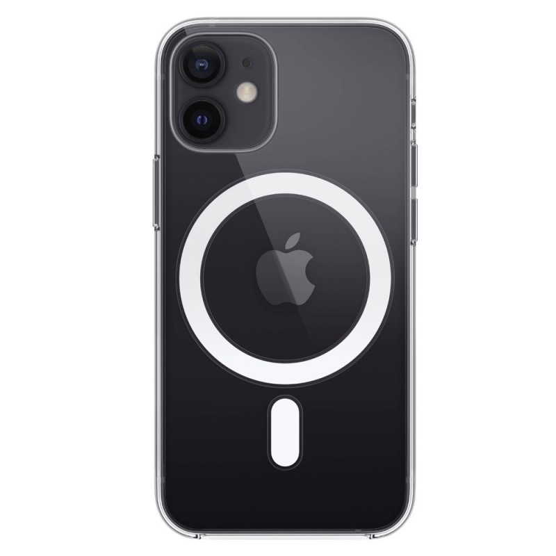 Apple Clear Case Custodia MagSafe MHLL3ZM/A Cover Per iPhone 12 Mini | Trasparente Apple Clear Case Custodia MagSafe MHLL3ZM/A Cover Per iPhone 12 Mini | Trasparente
