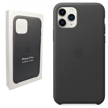 Apple Apple Custodia in Pelle MWYE2ZM/A Cover Per iPhone 11 Pro | Nero for sale