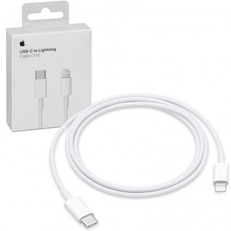 Discover Apple USB-C to Lightning Cable MQGJ2ZM/A 1mt Blister details