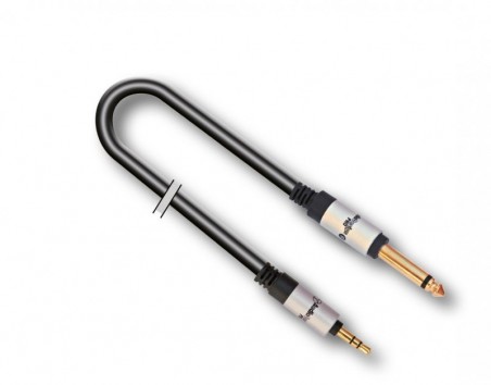 Immagine prodotto AUDIODESIGN PRO Cavo Adattatore X-PRO da 1 Jack 3,5 Stereo a 1 Jack 6,3 Mono da 150 cm