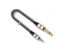 Discover AUDIODESIGN PRO Cavo Adattatore X-PRO da 1 Jack 3,5 Stereo a 1 Jack 6,3 Mono da 5 mt details