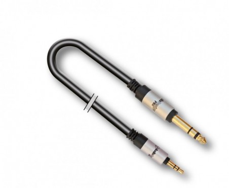 Acquista AUDIODESIGN PRO Cavo Adattatore X-PRO da 1 Jack 3,5 Stereo a 1 Jack 6,3 Stereo da 1,5 mt su Smartness