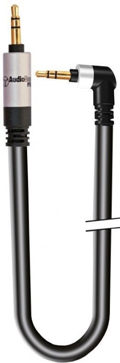 Foto di AUDIODESIGN PRO Cavo Adattatore X-PRO da 1 Jack 90° 3,5 Stereo a 1 Jack 3,5 Stereo da 3 mt - AUDIODESIGN PRO