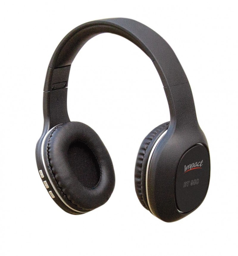 AUDIODESIGN PRO IMPACT BT 900 Bluetooth Headphones with Micro SD Card Reader and Cable