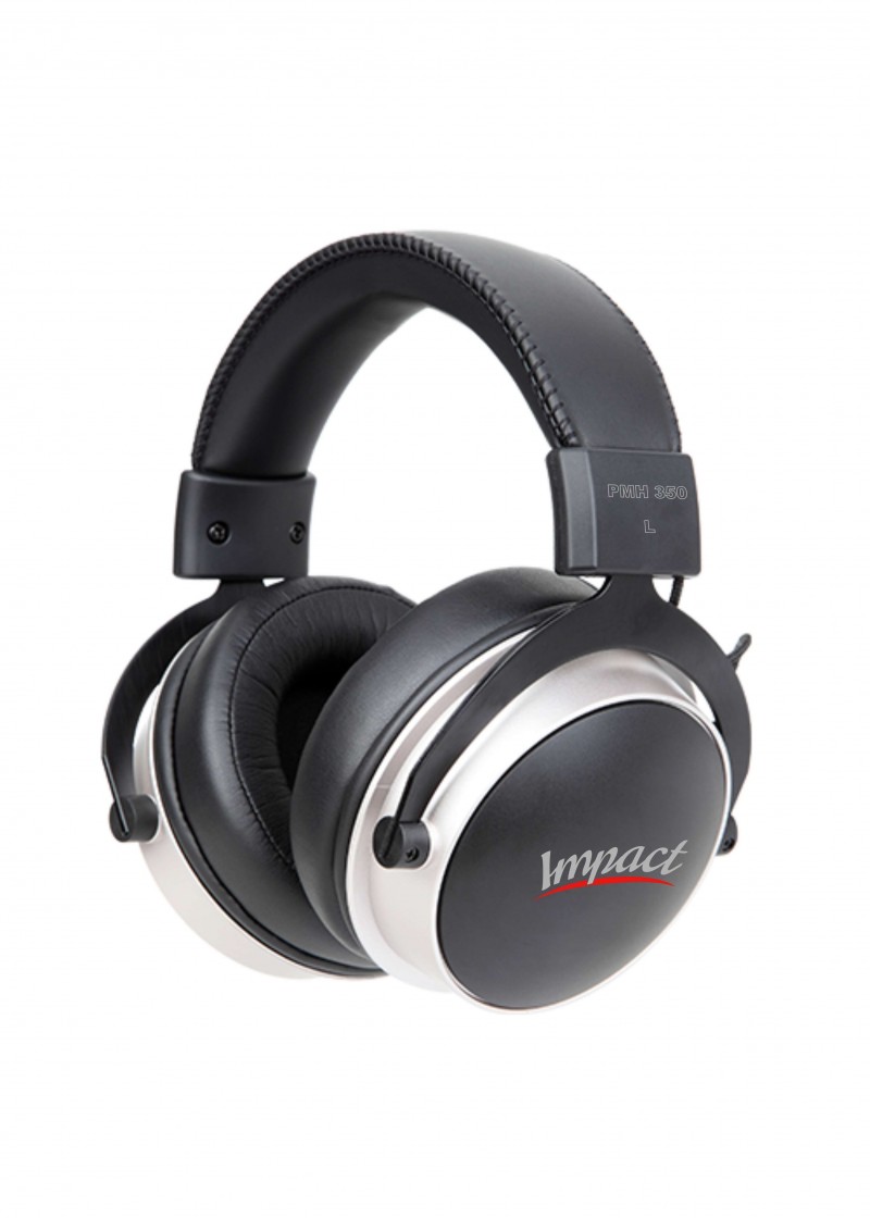 AUDIODESIGN PRO IMPACT PMH350 Pro Studio ON-EAR Headphones with 3m detachable cable + Soft Bag