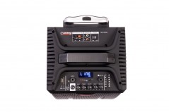AUDIODESIGN PRO M3 12W/L Portable Battery-Powered Party Box with 2 Wireless Microphones - Max Power 350W