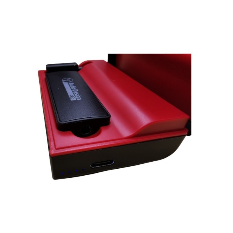 AUDIODESIGN PRO Microfono Lavalier wireless con trasmettitore integrato 2,4G. Ricevitore su USB C x Android o IOS AUDIODESIGN PRO Microfono Lavalier wireless con trasmettitore integrato 2,4G. Ricevitore su USB C x Android o IOS