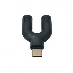 AUDIODESIGN PRO PM Set 6pz Splitter Adattatore Sdoppiatore microfono/cuffia per smartphone con connessione USB C