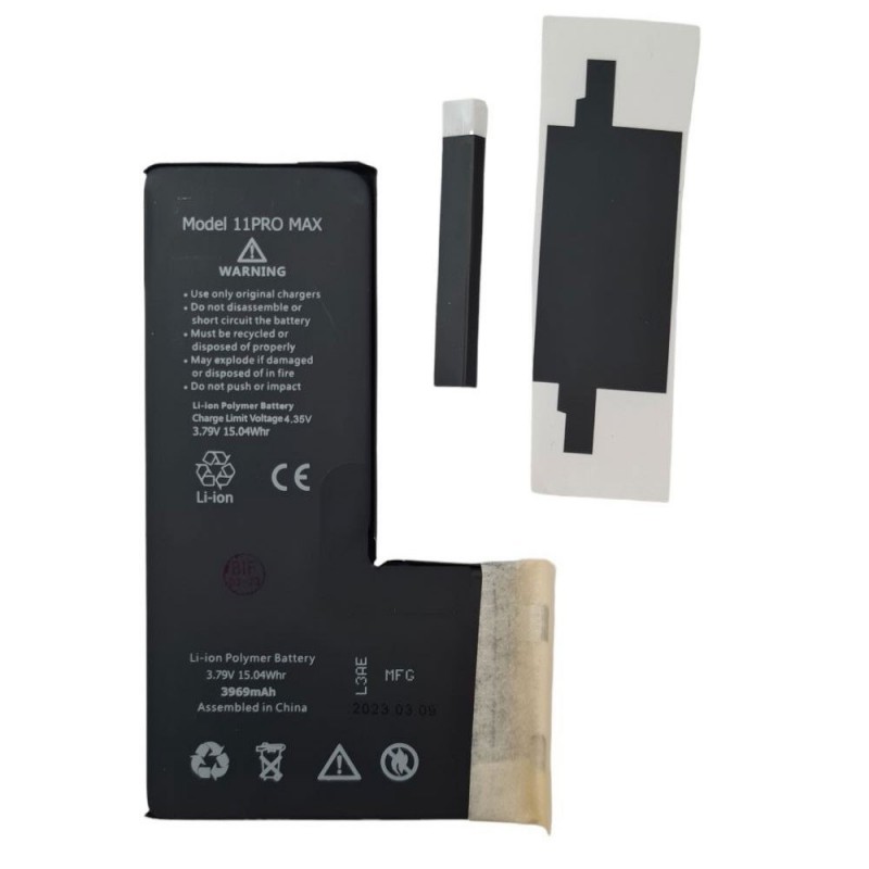 Swap Compatible Battery for Apple iPhone 11 Pro Max A2161 A2220 A2218 | (no Flex) - 3969mAh
