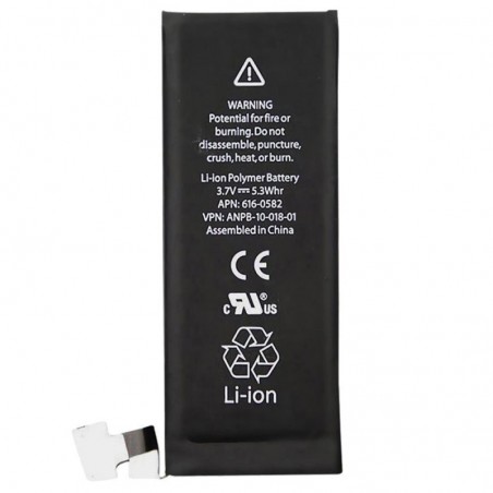 Foto di Batteria Compatibile per Apple iPhone 4s -1430mAh - PRC