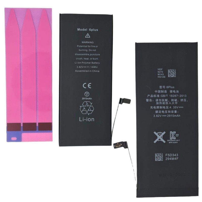 KILIX Compatible Battery for Apple iPhone 6 Plus | A1522 A1524 A1593 -2915mAh