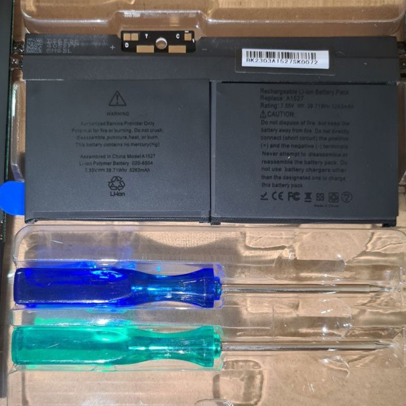 Batteria Compatibile per Apple MacBook Pro 12'' (2015 - 2017) A1534 A1705 |A1527 - 5263mAh