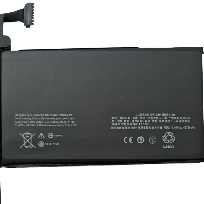Batteria Compatibile per Apple MacBook Air 13 A1932 (2018 - 2019) A1965 - 4379mAh