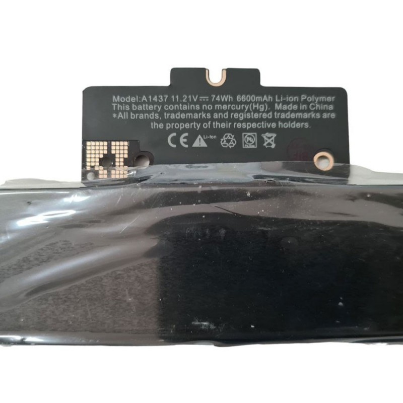 Batteria Compatibile per Apple MacBook Pro Retina 13 A1425 (2012 - 2013) A1437 - 6600mAh