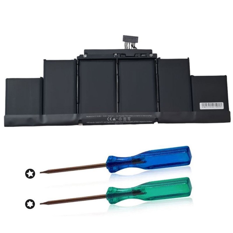 Batteria Compatibile per Apple MacBook Pro Retina 15 A1398 (2012 - 2013) | A1417 - 8460mAh