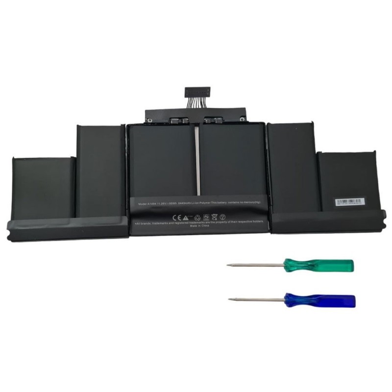 Batteria Compatibile per Apple MacBook Pro Retina 15 A1398 (2013)|A1494 - 8440mAh