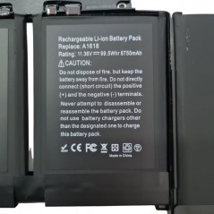 Compra Batteria Compatibile per Apple MacBook Pro Retina 15 A1398 (2015) |A1618 - 8755mAh online
