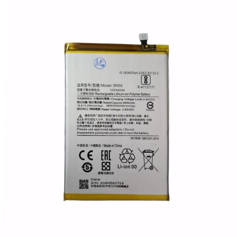 Compatible Battery BN56 ForXiaomi Redmi 9C / Redmi 9A / Redmi 9AT / Redmi A1 / Redmi A1 Plus