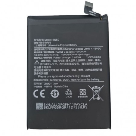 Product image Replacement Battery for Xiaomi Redmi Note 11S 5G 2022|BN5D