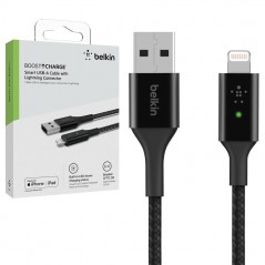 Photo of Belkin Cavo di Ricarica da Usb-A a Lightning BOOST CHARGE Con Led Intelligente | Black - Belkin