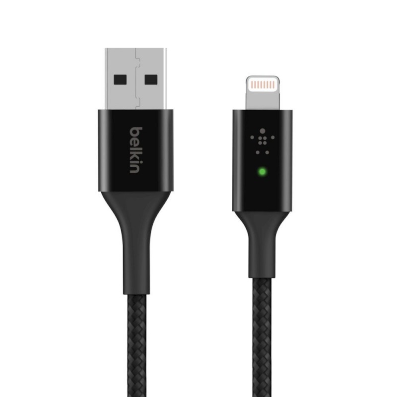 Belkin Cavo di Ricarica da Usb-A a Lightning BOOST CHARGE Con Led Intelligente | Nero