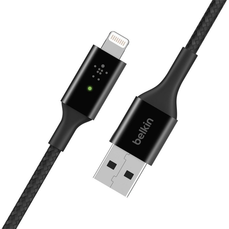 Belkin Cavo di Ricarica da Usb-A a Lightning BOOST CHARGE Con Led Intelligente | Nero